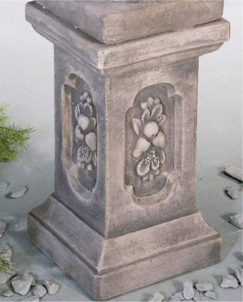 Base Pedestal Small For Statuary Display Fruit Plinth Column